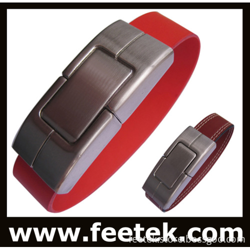 Leather Wristband USB Flash Drive (FT-1915)
